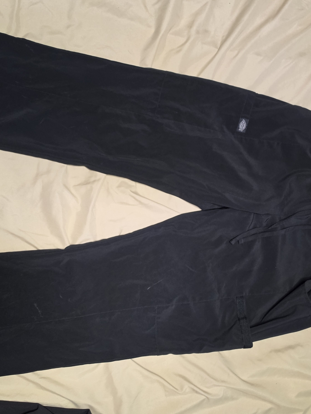 Dickies Womans Black Cargo Pants with Utility Pockets